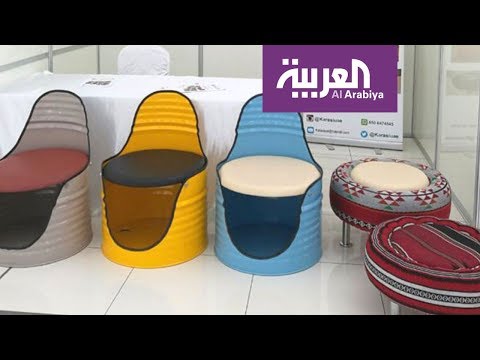 مهندس إماراتي يحول البراميل إلى أثاث