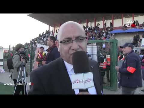 شاهد رئيس الاتحاد البيضاوي يحتفي بأول كأس عرش في تاريخ النادي